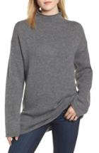 Women's Ag Amity Oversize Wool & Cashmere Sweater - Grey