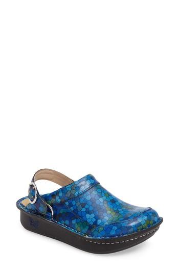 Women's Alegria Seville Water Resistant Clog Us / 40eu - Blue