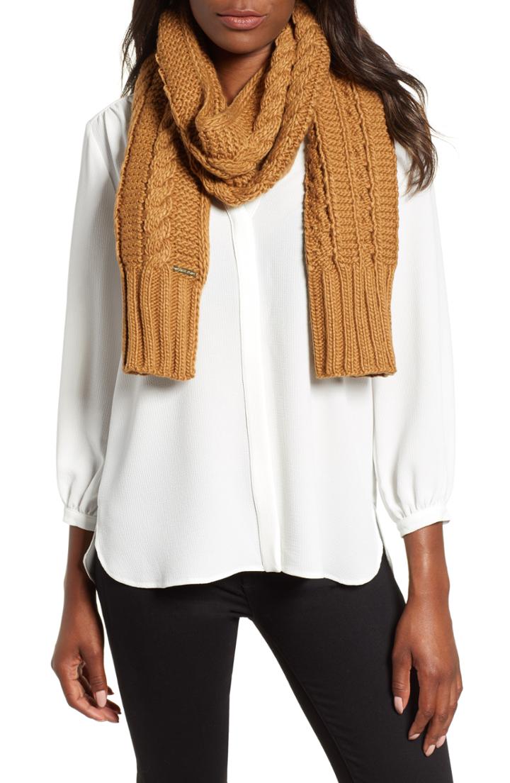 Women's Michael Michael Kors Cable Knit Muffler