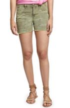 Women's Sanctuary Traverse Camo Print Shorts - Green