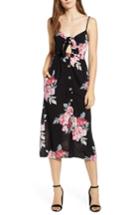 Women's Mimi Chica Button Front Keyhole Dress