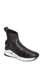 Women's Nike Rivah High Premium Waterproof Sneaker Boot M - Black
