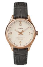 Women's Timex Waterbury Leather Strap Watch, 34mm