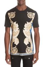 Men's Versace Collection Baroque Graphic T-shirt - Blue