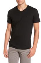 Men's Lacoste Pima Cotton T-shirt (l) - Black