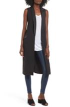 Women's Leith Tuxedo Vest, Size - Black