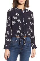 Women's Rails Rowena Tie Front Top - Blue