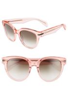 Women's Rag & Bone 54mm Cat Eye Sunglasses - Pink