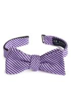 Men's Ted Baker London Mogador Silk Bow Tie, Size - Purple