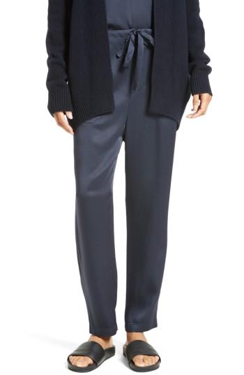 Women's Vince Patch Pocket Pull-on Pants - Blue