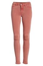 Women's Hudson Jeans Nico Coated Super Skinny Jeans - Orange