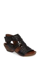 Women's Miz Mooz Calico Strappy Cutout Sandal Eu - Black