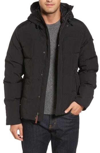 Men's Ugg Technical Water Resistant Down Parka - Black