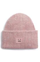 Women's Acne Studios Pansy Face Beanie - Coral