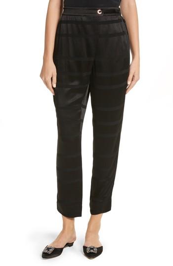 Women's Ted Baker London Steller Stripe Wrap Front Pants