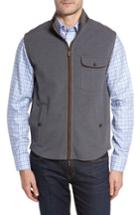 Men's Thaddeus Robert Full Zip Vest - Black