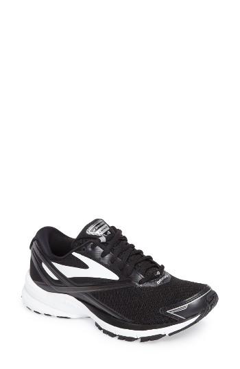 Women's Brooks Launch 4 Running Shoe B - Black