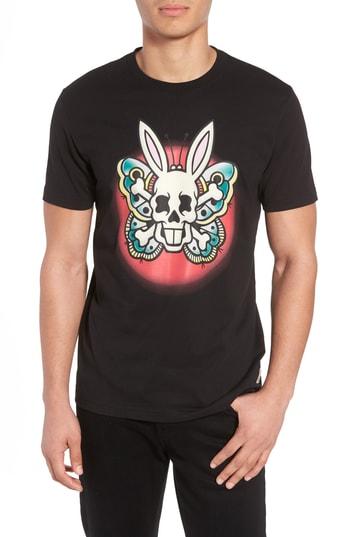 Men's Psycho Bunny Graphic T-shirt (l) - Black