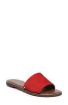 Women's Sam Edelman Gio Slide Sandal M - Red