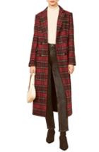 Women's Reformation Middlebury Wool Blend Coat - Red