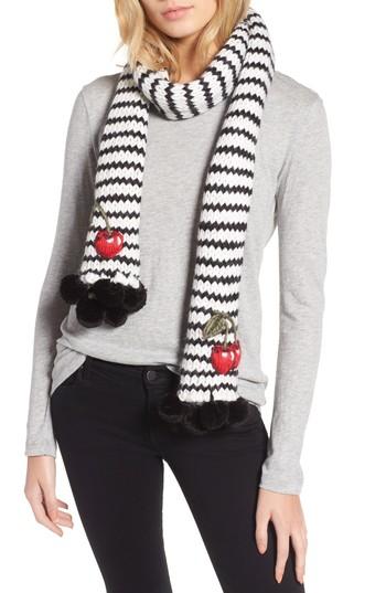 Women's Kate Spade New York Ma Cherie Muffler, Size - Ivory