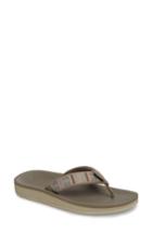 Women's Teva Flip Premier Sandal M - Beige