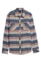 Men's Rip Curl Seager Flannel Shirt - Blue