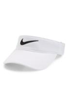 Women's Nike Aerobill Golf Visor - White