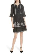 Women's Kate Spade New York Mosaic Embroidered Dress - Black