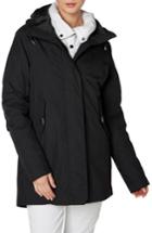 Women's Helly Hansen Waterford Weatherproof Hooded Parka - Black