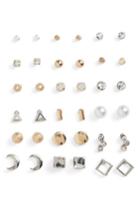 Women's Bp. 18-pack Geometric Stud Earrings