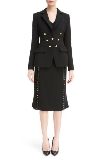 Women's Altuzarra Ward Double Breasted Jacket Us / 40 Fr - Black
