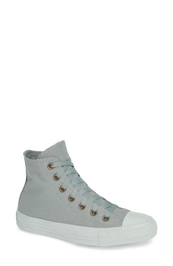 Women's Converse Chuck Taylor All Star Botanical High Top Sneaker .5 M - Green