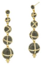 Women's Freida Rothman Textured Ornaments Bon Bon Drop Earrings
