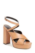 Women's M4d3 Priscilla Wraparound Platform Sandal M - Beige