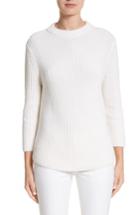 Women's Michael Kors Merino Wool & Cotton Pullover - White
