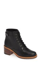 Women's Clarks Combat Boot M - Black