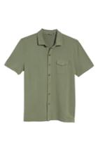 Men's Michael Bastian Garment Dyed Military Shirt - Green