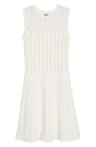 Women's Anne Klein Knit Fit & Flare Dress - White