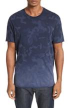 Men's Atm Anthony Thomas Melillo Camo Print Crewneck T-shirt /x-large - Blue