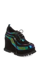 Women's Shellys London Richie Platform Wedge Eu - Black