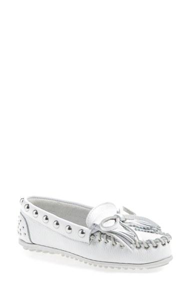 Women's Rebecca Minkoffxminnetonka Studded Moccasin
