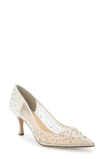 Women's Bella Belle Evelyn Pump M - Ivory