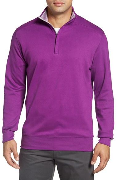 Men's Bobby Jones 'new Leaderboard' Quarter Zip Pullover