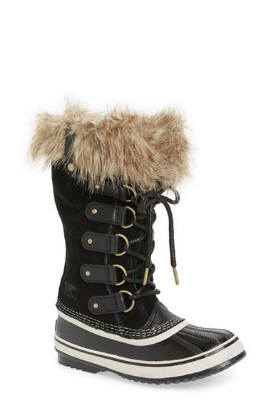 Women's Sorel 'joan Of Arctic' Waterproof Snow Boot .5 M - Black