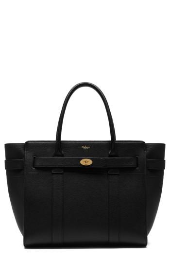 Mulberry Zipped Bayswater Leather Satchel -