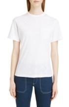 Women's Chloe Embroidered Horse Tee - White
