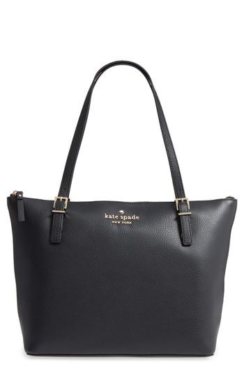 Kate Spade New York Watson Lane - Small Maya Leather Tote - Black