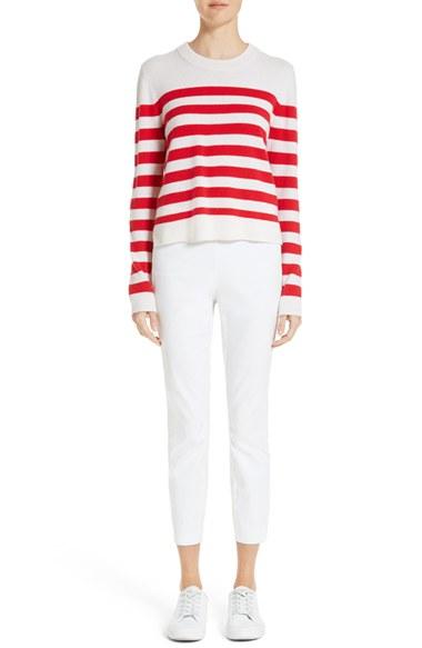 Women's Rag & Bone Lillian Stripe Cashmere Sweater