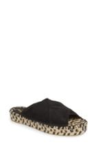 Women's Free People Tuscan Slip-on Espadrille Sandal Us / 36eu - Black